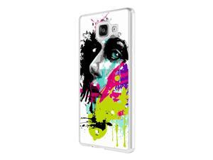 Samsung Galaxy A5 (2016) SM-A510F Coque Fashion Trend Case Coque Protection Cover plastique et métal - White 840 - Colorful face painting Fun Samsung Galaxy A5 (2016) SM-A510F Coque Fashion Trend Case Coque Protection Cover plastique et métal - White 840 - Colorful face painting Fun