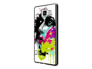 Samsung Galaxy A3 (2016) SM-A310F Coque Fashion Trend Case Coque Protection Cover plastique et métal - Black 840 - Colorful face painting Fun Samsung Galaxy A3 (2016) SM-A310F Coque Fashion Trend Case Coque Protection Cover plastique et métal - Black 840 - Colorful face painting Fun