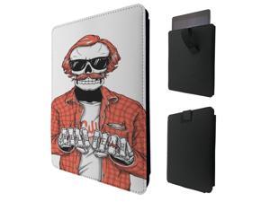ipad pro 12.9" / Macbook Air 11 / Macbook retina 12 Quality Pouch portefeuille Poche Coque Case - Tab sortieC0491 - Cool Trendy Hell Yeah Skull Biker Tattoo Cool ipad pro 12.9" / Macbook Air 11 / Macbook retina 12 Quality Pouch portefeuille Poche Coque Case - Tab sortieC0491 - Cool Trendy Hell Yeah Skull Biker Tattoo Cool