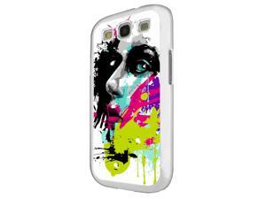 840 - Colorful face painting Design Samsung Galaxy S3 i9300 Hard Plastic Case Back Cover - White 840 - Colorful face painting Design Samsung Galaxy S3 i9300 Hard Plastic Case Back Cover - White