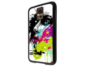 840 - Colorful face painting Design Samsung Galaxy S5 / SAMSUNG Galaxy S5 Neo Hard Plastic Case Back Cover - Black 840 - Colorful face painting Design Samsung Galaxy S5 / SAMSUNG Galaxy S5 Neo Hard Plastic Case Back Cover - Black