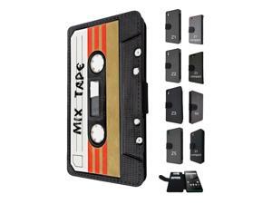 1082 - mix tape casette player retro music dance hip hop rnb boom box Design Sony Xperia M4 Aqua / Xperia M4 Flip Case Credit Card Holder Cover Book Style 1082 - mix tape casette player retro music dance hip hop rnb boom box Design Sony Xperia M4 Aqua / Xperia M4 Flip Case Credit Card Holder Cover Book Style