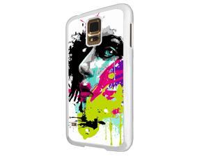 840 - Colorful face painting Design Samsung Galaxy S5 / SAMSUNG Galaxy S5 Neo Hard Plastic Case Back Cover - White 840 - Colorful face painting Design Samsung Galaxy S5 / SAMSUNG Galaxy S5 Neo Hard Plastic Case Back Cover - White