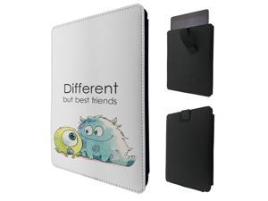 ipad pro 12.9" / Macbook Air 11 / Macbook retina 12 Quality Pouch portefeuille Poche Coque Case - Tab sortieC0038 - Cool Monsters Different But Best Friends ipad pro 12.9" / Macbook Air 11 / Macbook retina 12 Quality Pouch portefeuille Poche Coque Case - Tab sortieC0038 - Cool Monsters Different But Best Friends