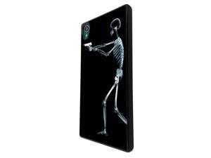 1112 - death skeleton zombie x-ray gun bones Design For Sony Xperia M5 Aqua / Xperia M5 Hard Plastic Case Back Cover 1112 - death skeleton zombie x-ray gun bones Design For Sony Xperia M5 Aqua / Xperia M5 Hard Plastic Case Back Cover