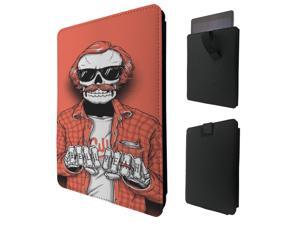 ipad pro 12.9" / Macbook Air 11 / Macbook retina 12 Quality Pouch portefeuille Poche Coque Case - Tab sortie1558 - Cool Trendy Hell Yeah Skull Biker Tattoo Cool ipad pro 12.9" / Macbook Air 11 / Macbook retina 12 Quality Pouch portefeuille Poche Coque Case - Tab sortie1558 - Cool Trendy Hell Yeah Skull Biker Tattoo Cool