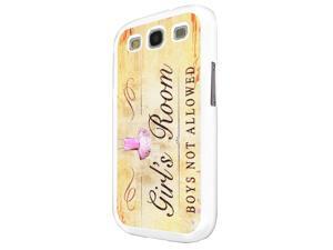 263 - Girls Rooms Boys not allowed Design Samsung Galaxy S3 i9300 Hard Plastic Case Back Cover - White 263 - Girls Rooms Boys not allowed Design Samsung Galaxy S3 i9300 Hard Plastic Case Back Cover - White