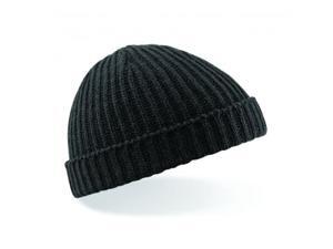 Beechfield Trawler Beanie - B460 Black O/S Beechfield Trawler Beanie - B460 Black O/S