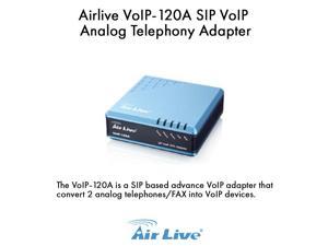 Airlive VoIP-120A SIP VoIP ATA Adapter Airlive VoIP-120A SIP VoIP ATA Adapter