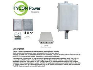 Tycon Power System ENC-DC-10x8x3 Die Cast Aluminum Outdoor Enclosure Tycon Power System ENC-DC-10x8x3 Die Cast Aluminum Outdoor Enclosure