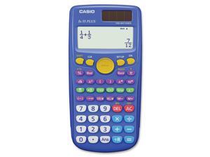 Casio FX-55 Plus Fraction Calculator - Hard Shell Cover - 12 Digits - Dot Matrix - Battery Powered - 1 Each Casio FX-55 Plus Fraction Calculator - Hard Shell Cover - 12 Digits - Dot Matrix - Battery Powered - 1 Each