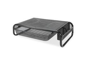 Monitor/Printer Stand 20"x12"x5-1/4" Black Mesh Monitor/Printer Stand 20"x12"x5-1/4" Black Mesh