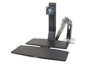 Ergotron 24-314-026 WorkFit-A, Single HD with Worksurface Ergotron 24-314-026 WorkFit-A, Single HD with Worksurface