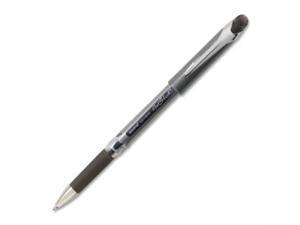 Gel Stick Pen Rubber Grip .5mm Chrome Clip 1DZ BK Ink Gel Stick Pen Rubber Grip .5mm Chrome Clip 1DZ BK Ink