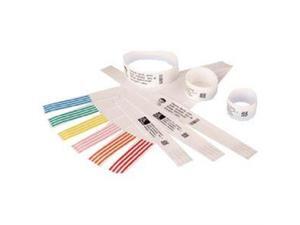 Zebra 10006995K-EA Adult, 1 X 11 White DT Wristbands, Per Cartridge Zebra 10006995K-EA Adult, 1 X 11 White DT Wristbands, Per Cartridge