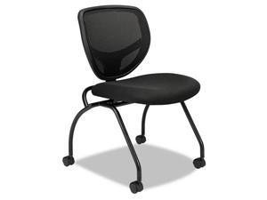 HON VL302 Series Mesh Back Nesting Chair Black 2/Carton BSXVL302MM10 HON VL302 Series Mesh Back Nesting Chair Black 2/Carton BSXVL302MM10