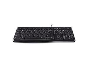 K120 Ergonomic Desktop Keyboard, Usb, Black K120 Ergonomic Desktop Keyboard, Usb, Black