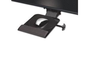 Dual Swivel Adjustable Mouse Platform, 9-1/2W X 11D, Black Dual Swivel Adjustable Mouse Platform, 9-1/2W X 11D, Black