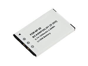 eForCity 2X NP-20 Battery Compatible With Casio Exilim Ex-S880 S770 Z75 Z77 eForCity 2X NP-20 Battery Compatible With Casio Exilim Ex-S880 S770 Z75 Z77