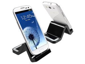 eForCity Micro USB S Shape Cradle, Black Compatible With Samsung Galaxy Tab 4 7.0 / 8.0 / 10.1 eForCity Micro USB S Shape Cradle, Black Compatible With Samsung Galaxy Tab 4 7.0 / 8.0 / 10.1