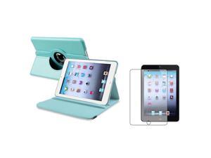 eForCity Light Blue 360 Rotating Leather Case+ Anti-Glare Screen Protector for Apple iPad Mini 1 / Apple iPad Mini 2 / iPad Mini with Retina Display (iPad Mini 3) eForCity Light Blue 360 Rotating Leather Case+ Anti-Glare Screen Protector for Apple iPad Mini 1 / Apple iPad Mini 2 / iPad Mini with Retina Display (iPad Mini 3)