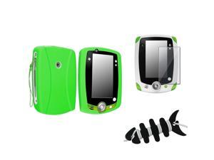 eForCity Green Case Cover + LCD Screen Film Guard Compatible With LPF Leappad 2 Explorer + Fishbone Wrap eForCity Green Case Cover + LCD Screen Film Guard Compatible With LPF Leappad 2 Explorer + Fishbone Wrap