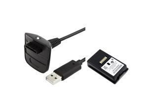 eForCity 2 x 3600mAh Battery Pack + Charging Cable For Xbox 360 Wireless Controller eForCity 2 x 3600mAh Battery Pack + Charging Cable For Xbox 360 Wireless Controller