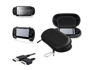 eForCity Black Eva Case + Black Hand Grip + Screen Protector Bundle Compatible With Sony Playstation Vita eForCity Black Eva Case + Black Hand Grip + Screen Protector Bundle Compatible With Sony Playstation Vita