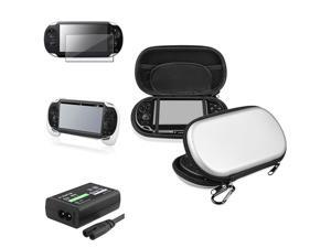 eForCity Silver Eva Case + White Hand Grip + Screen Protector Bundle Compatible With Sony Playstation Vita eForCity Silver Eva Case + White Hand Grip + Screen Protector Bundle Compatible With Sony Playstation Vita