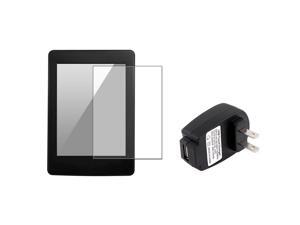 eForCity Anti-Glare Screen Protector + Black Universal USB Travel Charger Bundle Compatible With Amazon Kindle Paperwhite eForCity Anti-Glare Screen Protector + Black Universal USB Travel Charger Bundle Compatible With Amazon Kindle Paperwhite
