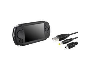 eForCity 2-in-1 USB Cable with Black Silicone Skin Case Compatible with Sony PSP 3000 Series / PSP slim 2000 series eForCity 2-in-1 USB Cable with Black Silicone Skin Case Compatible with Sony PSP 3000 Series / PSP slim 2000 series