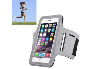 eForCity Running Jogging Sports Fitness Workout GymArmband Sportband Case w/ Key Holder for Apple iPhone 6 / Samsung Galaxy S6 / S6 Edge, Silver eForCity Running Jogging Sports Fitness Workout GymArmband Sportband Case w/ Key Holder for Apple iPhone 6 / Samsung Galaxy S6 / S6 Edge, Silver