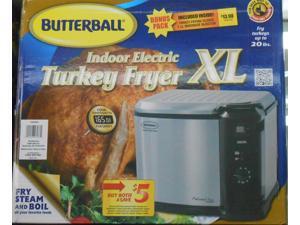 Masterbuilt Butterball Indoor Electric Fryer Cooker, Extra Large Capacity, Turkey up to 20 lbs Masterbuilt Butterball Indoor Electric Fryer Cooker, Extra Large Capacity, Turkey up to 20 lbs