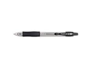 Pilot - G2 Roller Ball Retractable Gel Pen, Black Ink, Ultra Fine - Dozen Pilot - G2 Roller Ball Retractable Gel Pen, Black Ink, Ultra Fine - Dozen