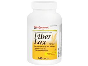 Walgreens Fiber Lax Caplets 140 ea Walgreens Fiber Lax Caplets 140 ea