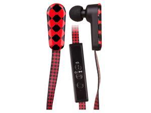 QFX H-150BT Bluetooth Stereo Sports Earbuds with Microphone and In-Line Controls (Black/Red) QFX H-150BT Bluetooth Stereo Sports Earbuds with Microphone and In-Line Controls (Black/Red)