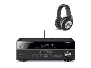 JBL E50 Synchros Over Ear Bluetooth Headphones with Yamaha RX-V481 5.1-Channel AV Receiver JBL E50 Synchros Over Ear Bluetooth Headphones with Yamaha RX-V481 5.1-Channel AV Receiver