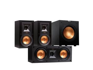 Klipsch Reference 3.1 Channel R-15M Bookshelf Speaker Bundle with 10" Subwoofer (Black) Klipsch Reference 3.1 Channel R-15M Bookshelf Speaker Bundle with 10" Subwoofer (Black)