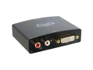 C2G DVI-D and Stereo Audio to HDMI Converter C2G DVI-D and Stereo Audio to HDMI Converter