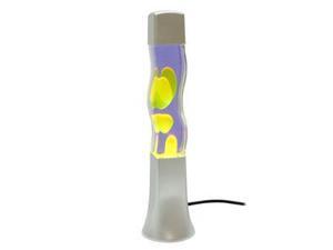 16" - Silver Stand - S-Shaped - Yellow Wax - Purple Liquid - Groovy | Creative Motion Lamp (80310) 16" - Silver Stand - S-Shaped - Yellow Wax - Purple Liquid - Groovy | Creative Motion Lamp (80310)