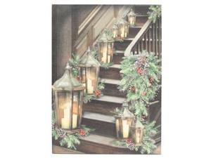 Ohio Wholesale 47051 - 21.25" x 16" x 1" "Stairway" Battery Operated LED Lighted Canvas with Timer (Batteries Not Included) Ohio Wholesale 47051 - 21.25" x 16" x 1" "Stairway" Battery Operated LED Lighted Canvas with Timer (Batteries Not Included)