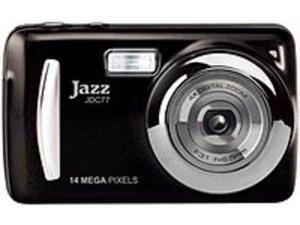 Jazz JDC77 Digital Camera - 14 Megapixels - 4x Optical Zoom/4x Digital Zoom - 2.4-inch LCD - Black Jazz JDC77 Digital Camera - 14 Megapixels - 4x Optical Zoom/4x Digital Zoom - 2.4-inch LCD - Black