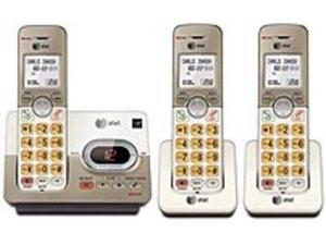 AT&T EL52333 DECT 6.0 Cordless Phone - 3 Handset Answering System - White, Grey AT&T EL52333 DECT 6.0 Cordless Phone - 3 Handset Answering System - White, Grey