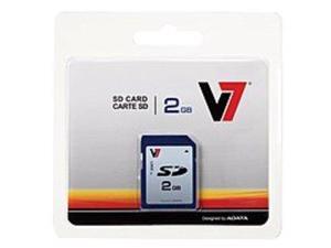 V7 VASD2GR-1N 2 GB SD Flash Memory Card V7 VASD2GR-1N 2 GB SD Flash Memory Card
