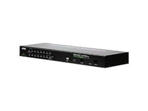Aten CS1716i KVM Switch - 16 Computer(s) - 1 Local User(s) - 1 Remote User(s) - 2048 x 1536 - 1 x Network (RJ-45) - 1 x USB - Rack-mountable - 1U Aten CS1716i KVM Switch - 16 Computer(s) - 1 Local User(s) - 1 Remote User(s) - 2048 x 1536 - 1 x Network (RJ-45) - 1 x USB - Rack-mountable - 1U