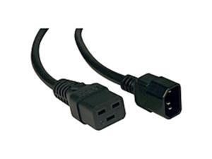 Tripp Lite 10ft Power Cord Extension Cable C19 to C14 Heavy Duty 15A 14AWG 10' - (IEC-320-C19 to IEC-320-C14) 10-ft. Tripp Lite 10ft Power Cord Extension Cable C19 to C14 Heavy Duty 15A 14AWG 10' - (IEC-320-C19 to IEC-320-C14) 10-ft.