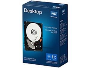 WD 1 TB Desktop Mainstream SATA 6 Gb/s Internal Hard Drive - SATA - 64 MB Buffer - Retail WD 1 TB Desktop Mainstream SATA 6 Gb/s Internal Hard Drive - SATA - 64 MB Buffer - Retail