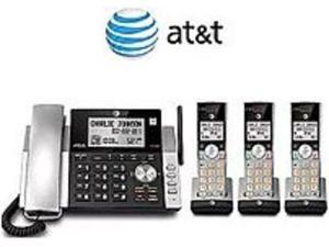 AT&T CL84365 504493 DECT 6.0 Phone System With Caller ID 3 Handsets AT&T CL84365 504493 DECT 6.0 Phone System With Caller ID 3 Handsets