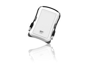 Silicon Power Armor A30 2.5-inch Shockproof SATA Hard Drive Enclosure White Model SP000HSPHDA30S3W Silicon Power Armor A30 2.5-inch Shockproof SATA Hard Drive Enclosure White Model SP000HSPHDA30S3W