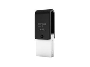 Silicon Power 8GB Mobile X21 OTG USB2.0 Flash Drive for Android Phones and Tablets Color Black Model SP008GBUF2X21V1K Silicon Power 8GB Mobile X21 OTG USB2.0 Flash Drive for Android Phones and Tablets Color Black Model SP008GBUF2X21V1K